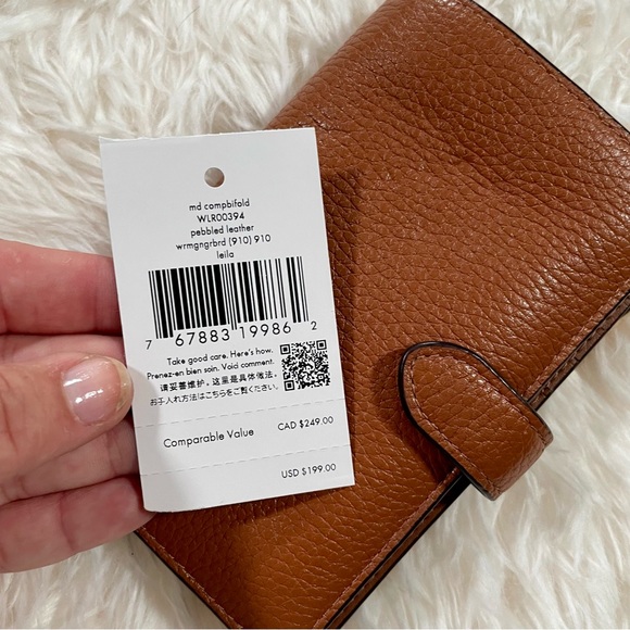 Kate Spade Tan Leather Wallet - Picture 6 of 10